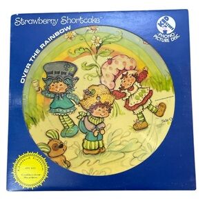 Strawberry Shortcake Over The Rainbow Vinyl Record Limited Ed. Collector Series